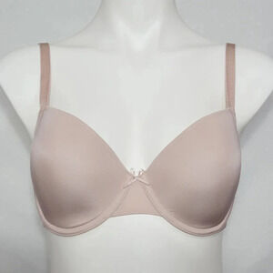 34D Dorina D17180E7 Chloe Micro Light Padded‎ UW Bra Blush NWOT